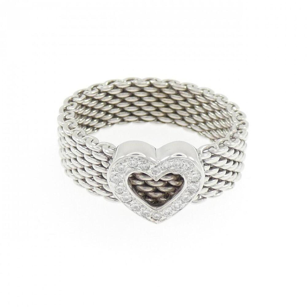TIFFANY & CO. Silver Heart Ring